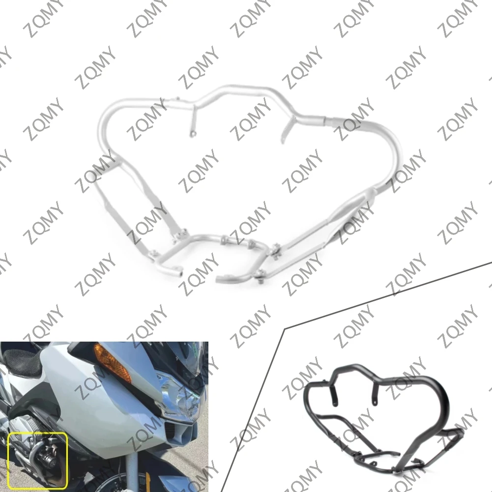 

Motorbike Highway Crash Bar Protector Guard Bracket Kit For BMW R1200RT 2005 2006 2007 2008 2009 2010 2011 2012 2013