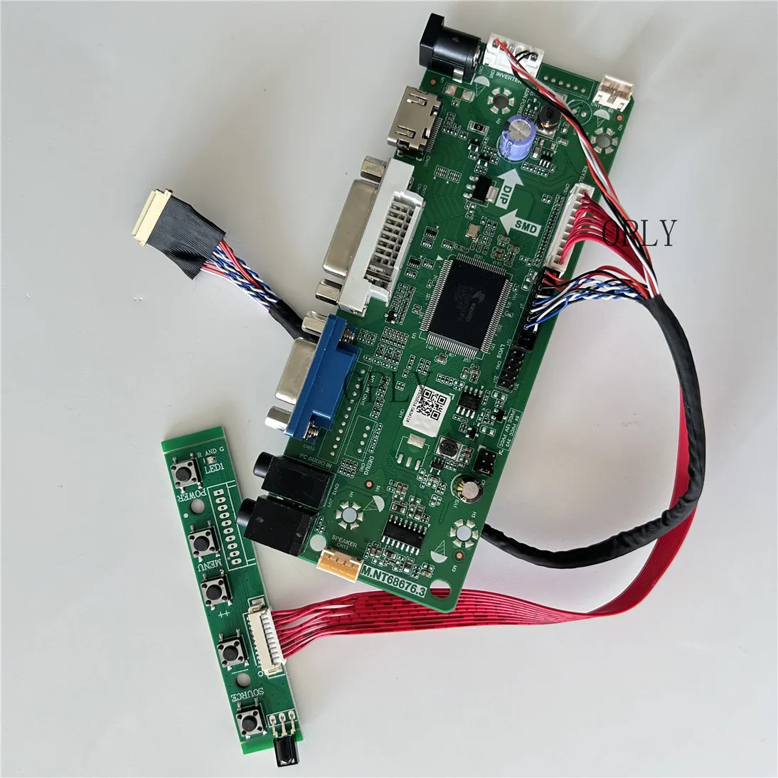 

Комплект платы контроллера для LP125WH2-SLB1 LP125WH2 12,5 "1366X768 LVDS 40-контактный ЖК-экран VGA DVI HDMI-совместимый DIY