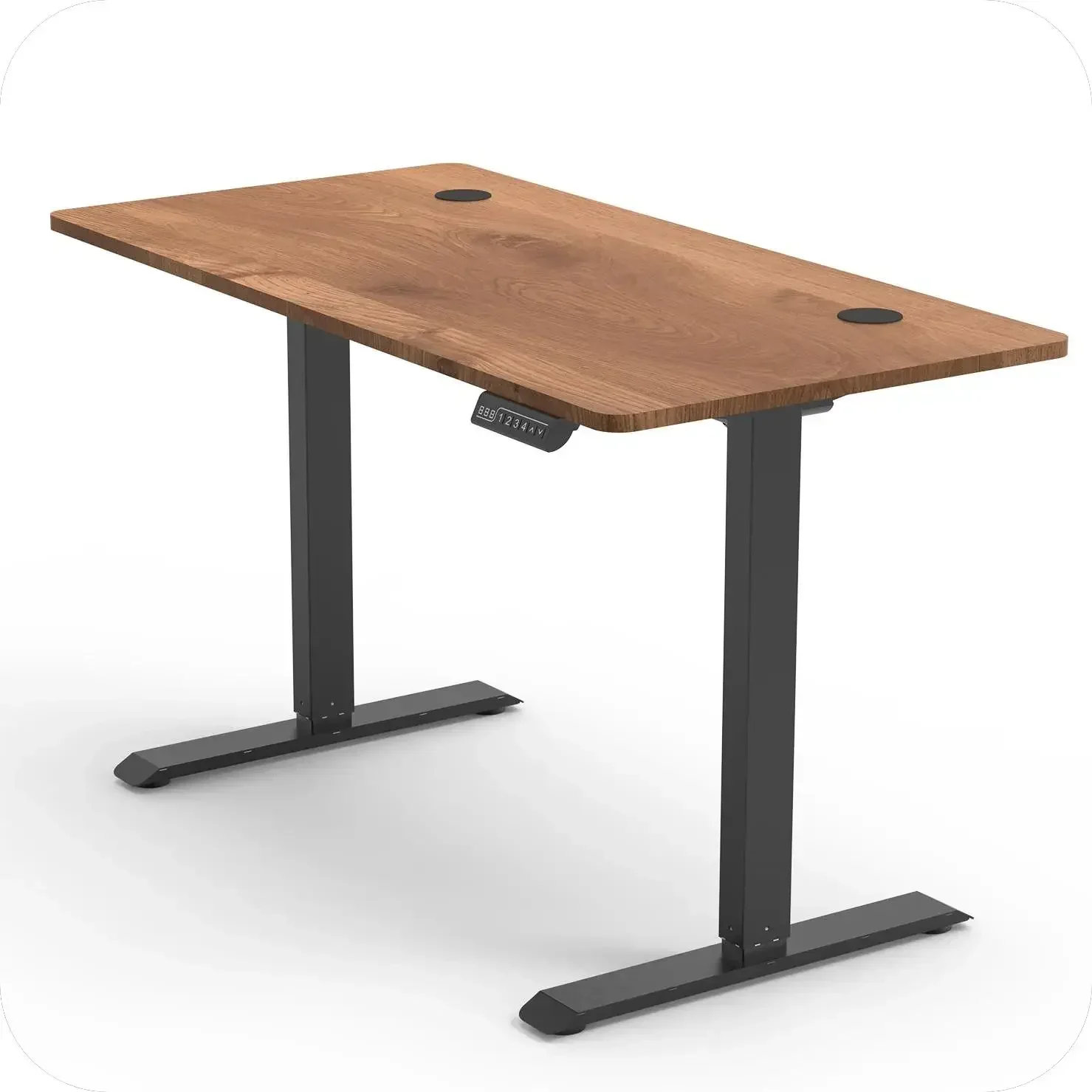 Dessus de table électrique à moteur unique inclus, version e-commerce, recommandé, table réglable, bureau assis