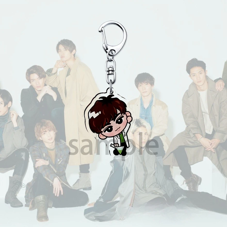 اليابانية الصبي مجموعة الثلوج الرجال شخصية Daisuke Sato Ren Megiro Kensho Iwamoto اكسسوارات ظهره قلادة معلقة المشجعين الهدايا #3