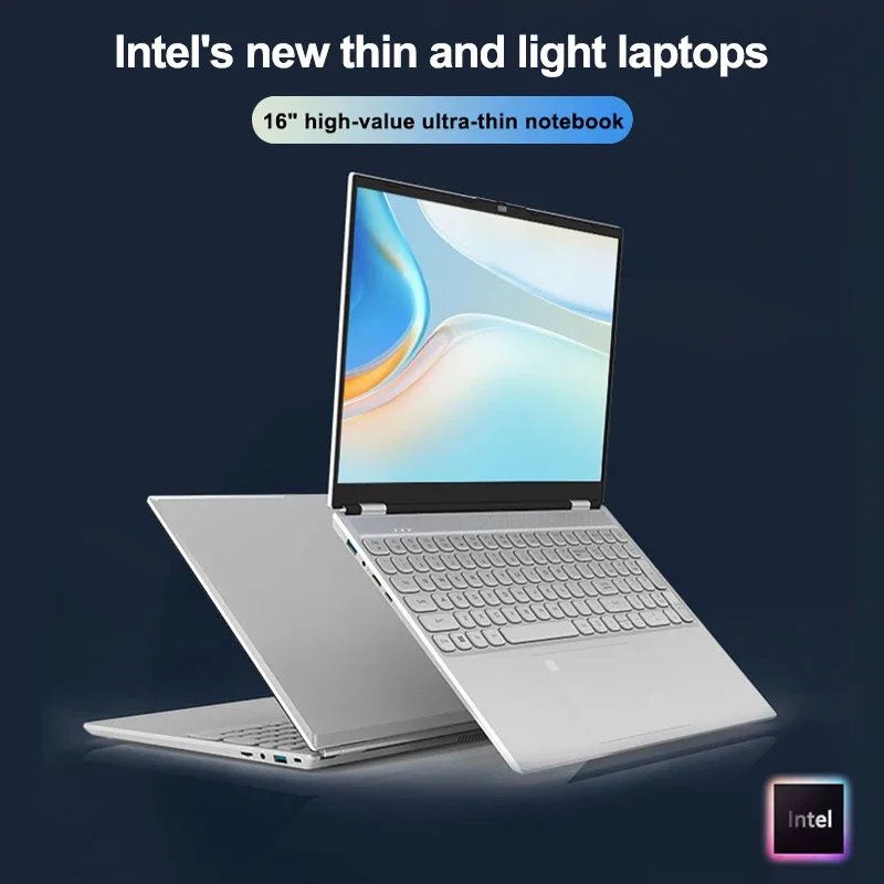 2024 Laptop do gier Windows 11 Intel Celeron N95 16 Cal 16GB 1TB SSD komputer biurowy komputer odblokowujący odcisk palca