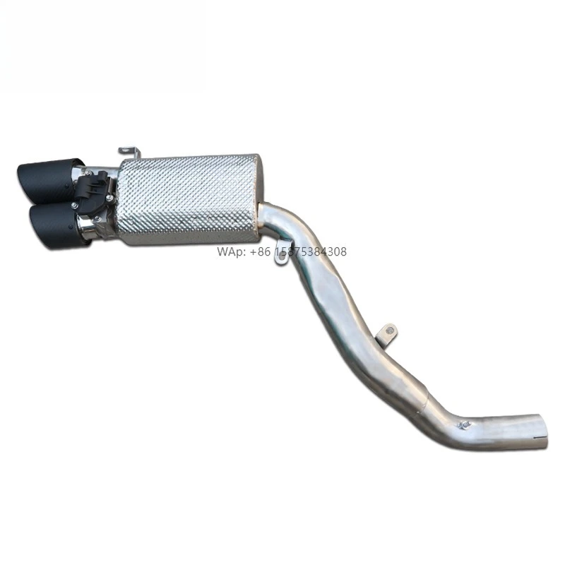 Carbon Fiber Dual Exhaust Tips Motorcycle Exhaust System Pipe for Harley ADV1250 202 Heat Shield Valvetronic Exhaust Muffler