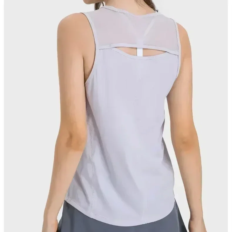 Lemon Women Sculpt sports vest Yoga Top Loose Fit Workout Tank Gym Wear Sleeveless Back Hollow Sportswear Running Sport Shirts