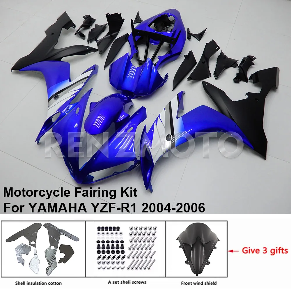 Fit for YAMAHA YZF-R1 2004-2006 Y1005-105a Frame Infill Panels Side Fairing Decorative Panel Motorcycle Accessories