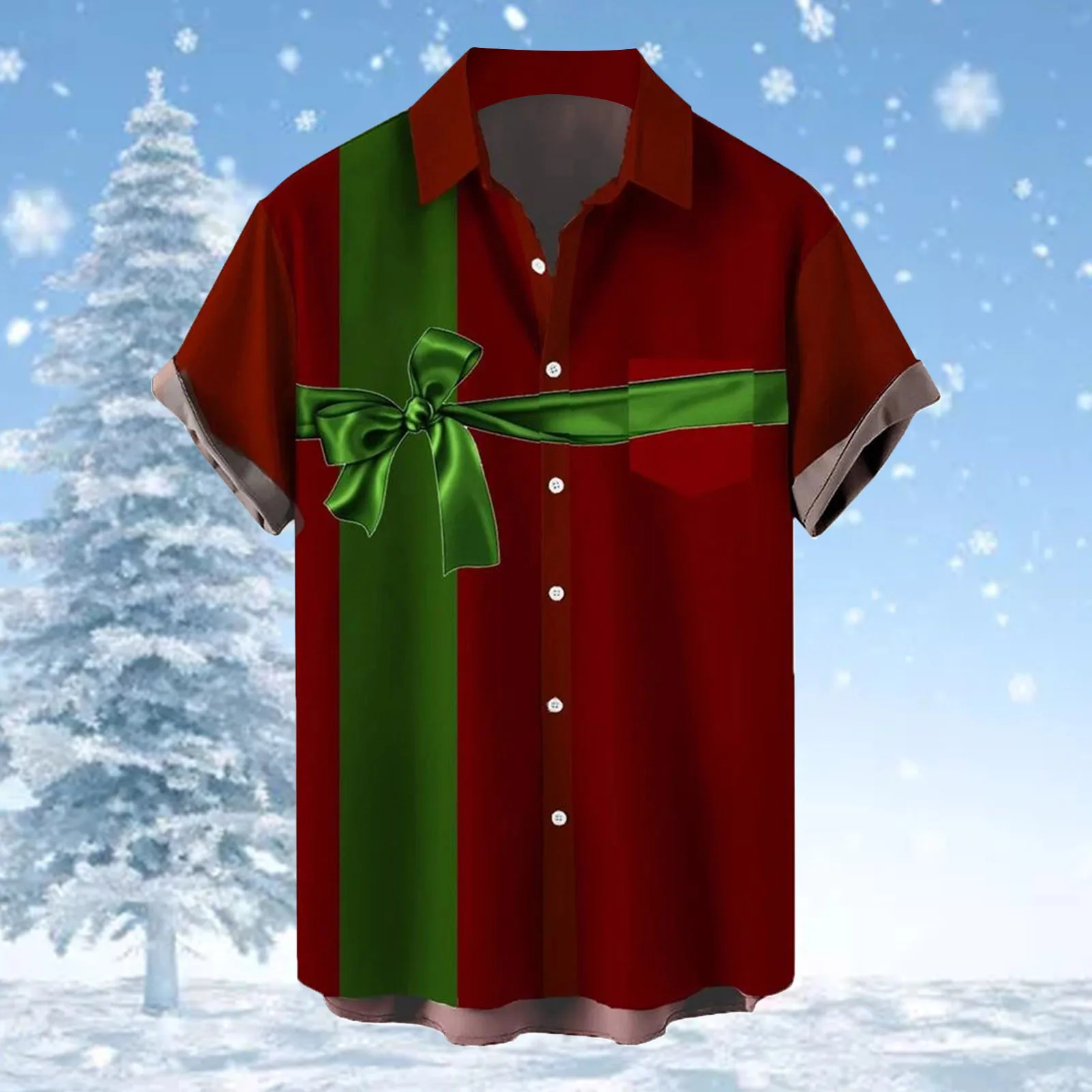 Funny 3D Printing Cute Santa Claus Xmas polo Shirt For Men Happy Christmas Graphic Merry Christmas Graphic Shirts Blouses polo