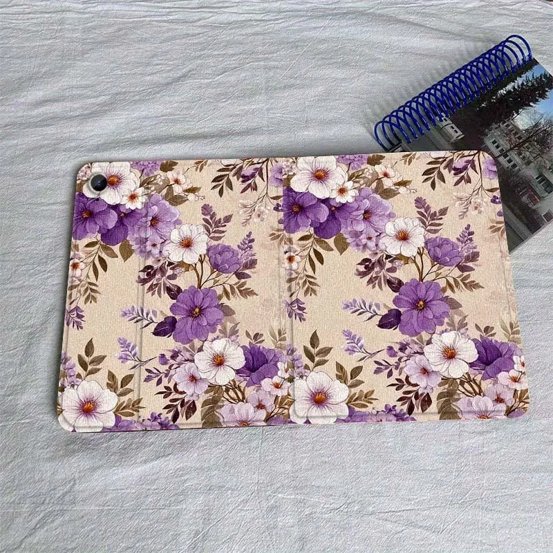 

Beautiful flower pattern Tablet Case For Samsung Galaxy Tab A A7 A8 A9 A11 S6 S11 Lite Plus 10.1 10.4 10.5 Inch