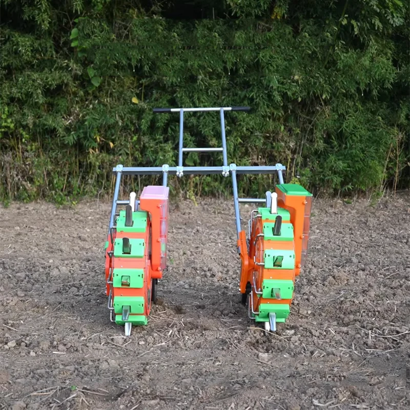 

Hand-Pushed Dual-Row Seeder; Peanut, Corn, and Soybean Seeder; Precision Seeder; Automatic Soil-Pressing Multifunctional Seeder