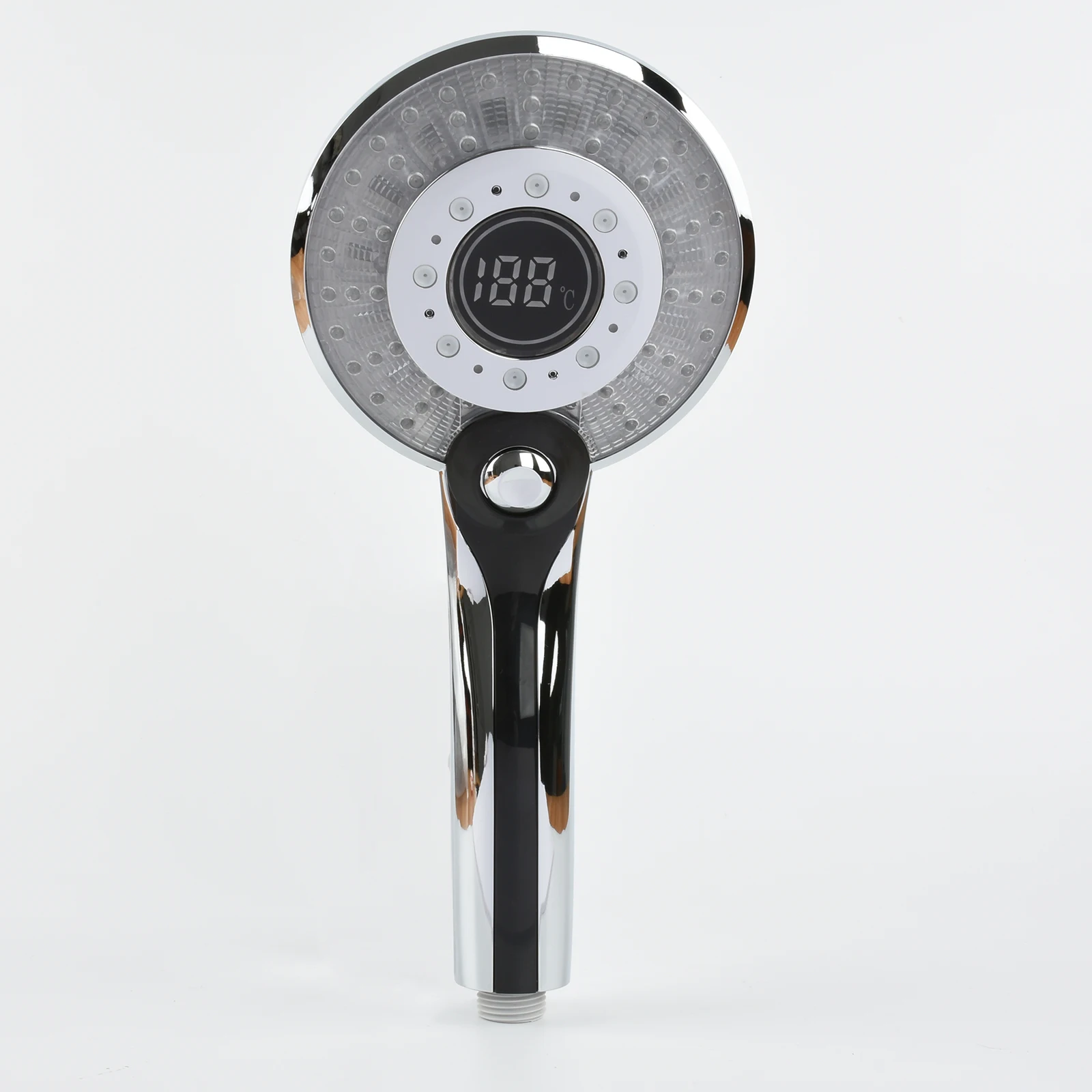 

Цифровая светодиодная насадка для душа, меняющая цвет, датчик температуры, ручной распылитель для душа, экономия воды, фильтр для душа и ванной комнаты