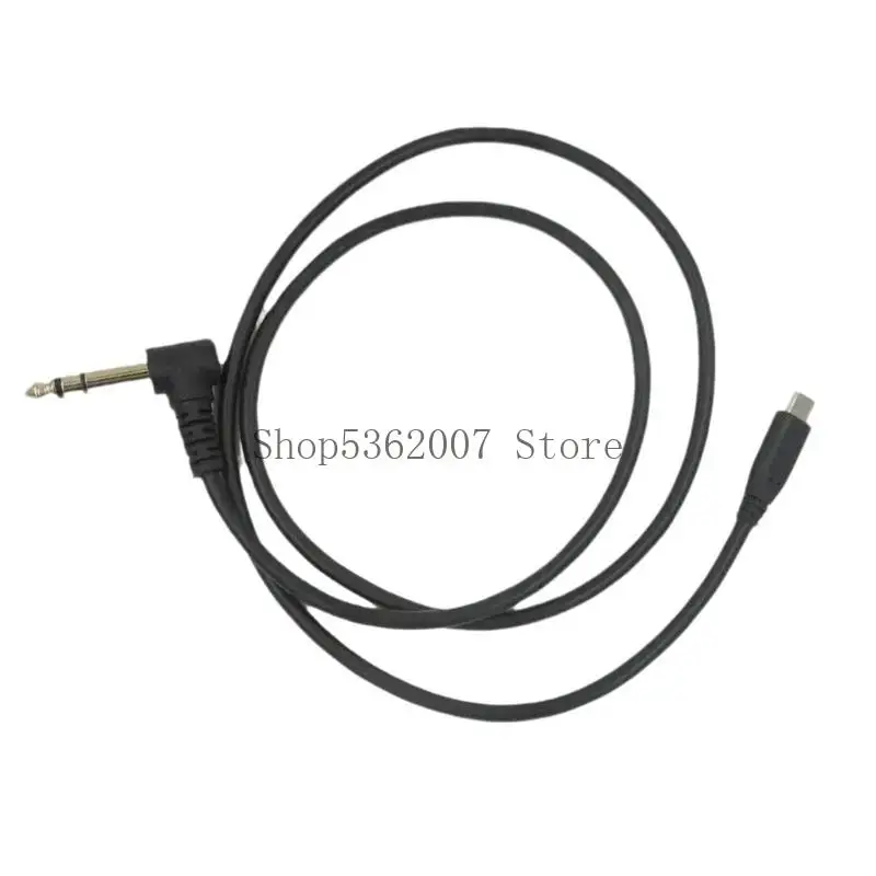 1 метра USB C до 6,35 мм двойной канал мужской кабельный проволока для высокого слухового 40JB