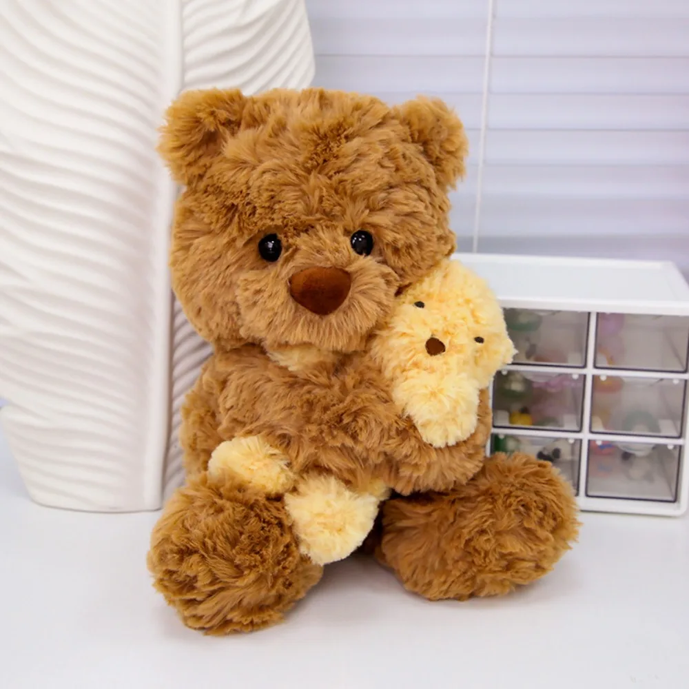 

Fluffy Rabbit Plush Toy Interactive Collection Bunny Doll Stuffed Toy Cartoon Soft Parent Child Bear Stuffed Animals