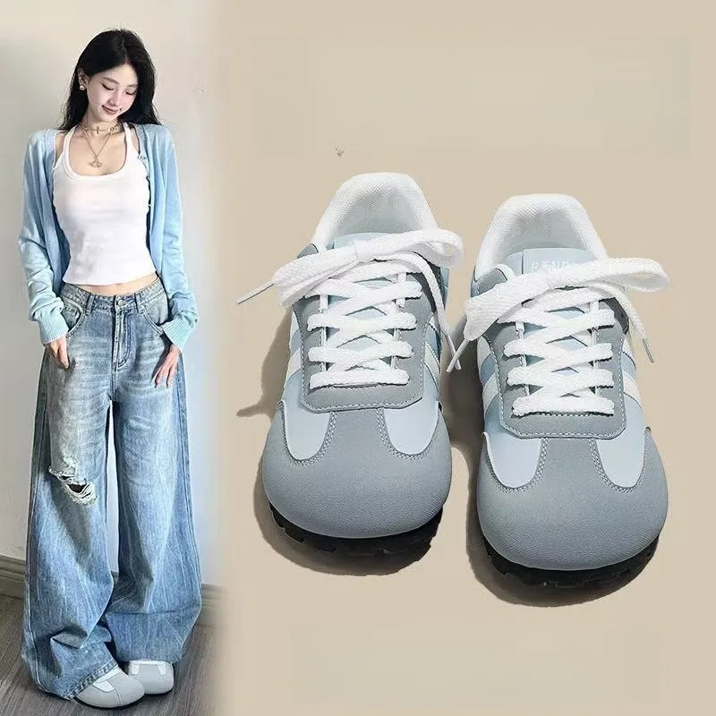 

Shoes Woman 2026 Trend Casual Sneakers Comfortable Lace Up Flats Tennis Shoe Breathable Walking Jogging Shoe Zapatillas De Mujer
