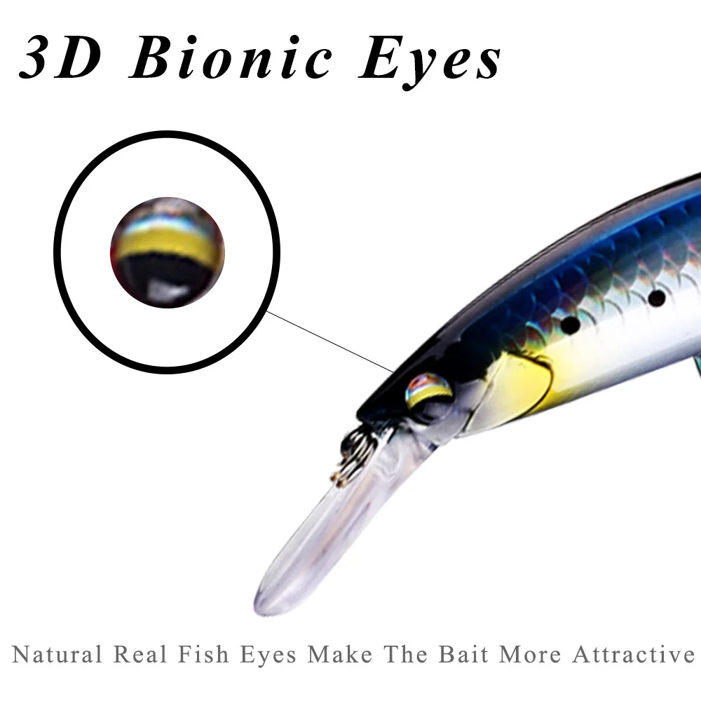 Señuelo Minnow Haid – Swimbait Jerkbait hundimiento lento para surf - imagen 2