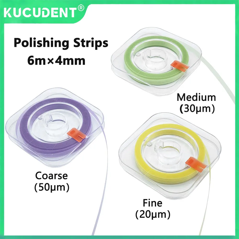 

1 рулон, полоска для полировки зубов, 6 м × 4 мм, смола, шлифовка зубов, отбеливание, шлифовка, инструменты для формирования, стоматология, профессиональный материал
