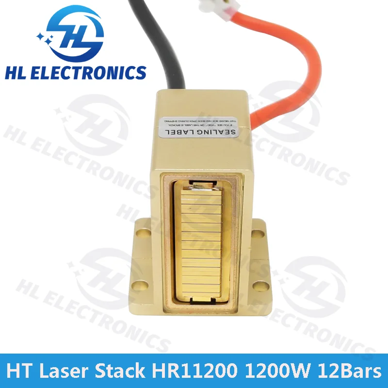 HT HR Laser Stack 1200W 12Bars HR11200 For Hair Removal Diode Laser Module