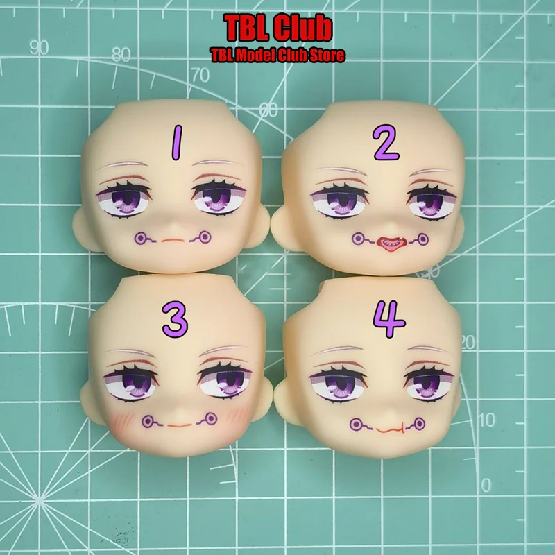 

Gsc Doll Replace Face OB11 Head Split Accessory 1/12 Scale Jujutsu Kaisen Inumaki Toge Mantra Master For 6-inch Action Figure