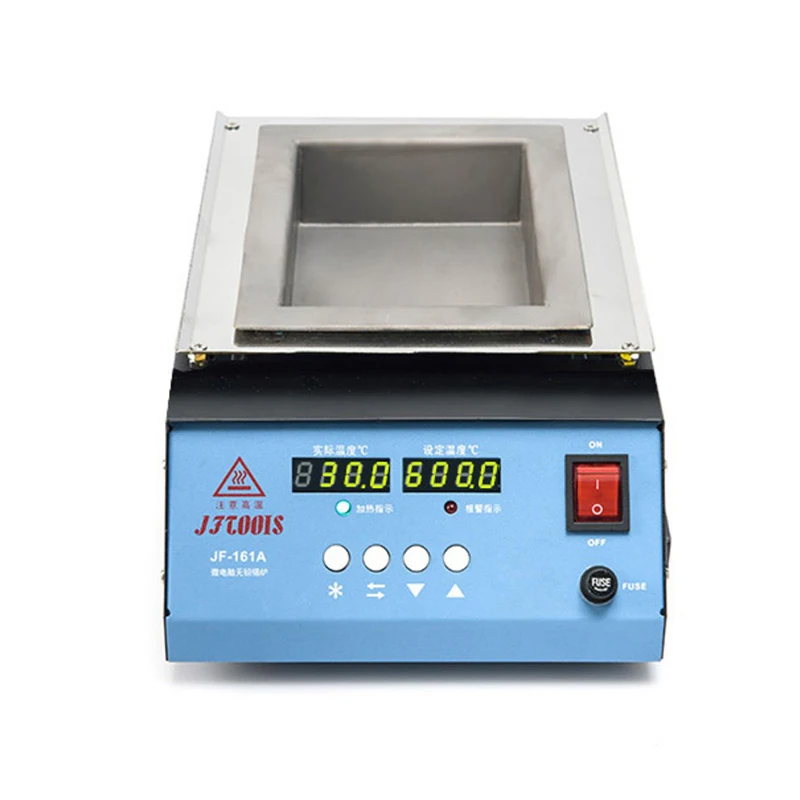 

220V 250/3000W Adjustable Temperature Solder Pot Tin Stove Melting Furnace Bath 50mm to 350mm 30~400 Centigrade Desolderi