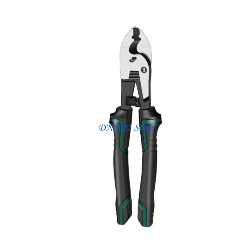 F3KE Heavy Duty Cable Cutter And Wire Stripper Industrial Tool With High Carbon Steel Blade