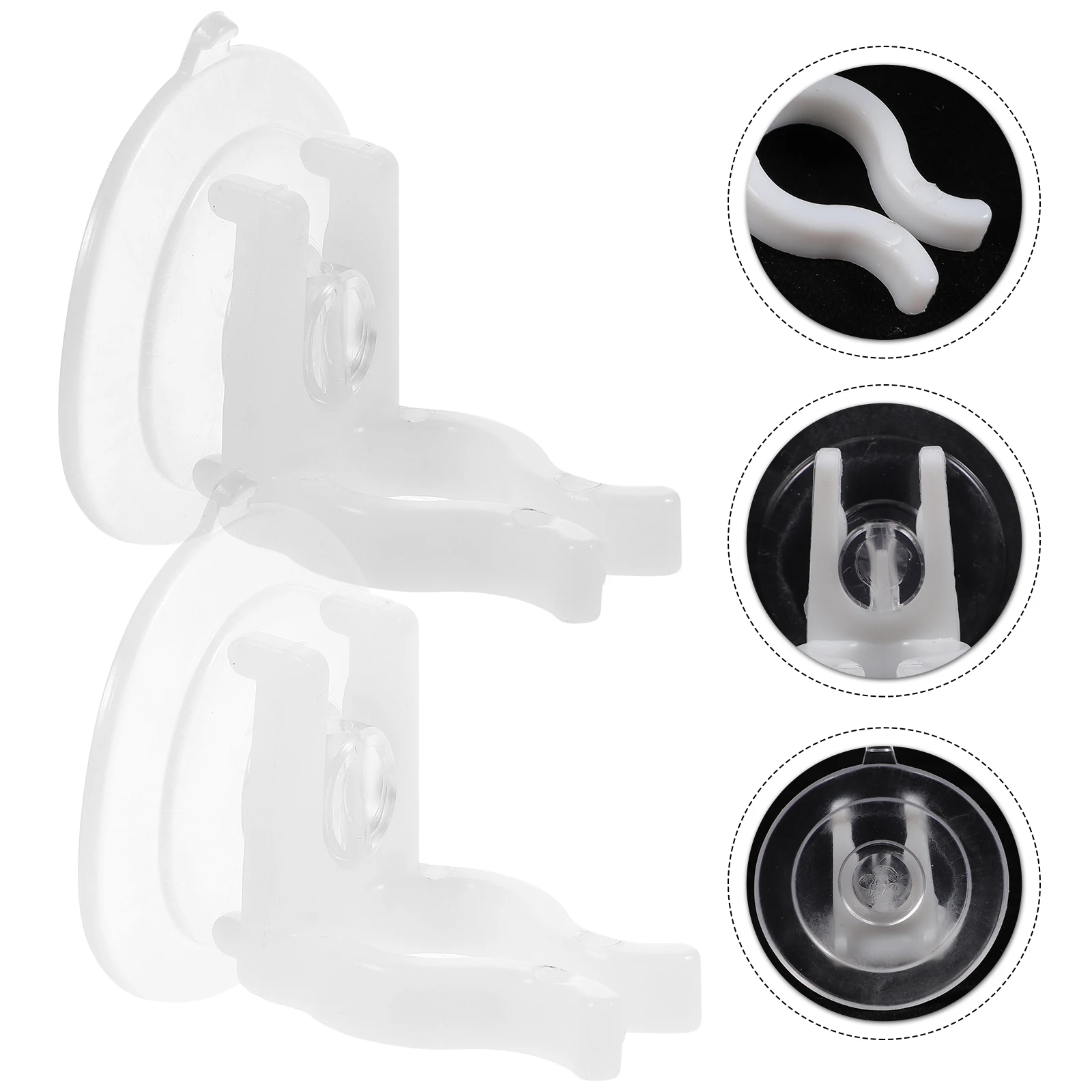 

12Pcs Window Suction Cup Clamp for LED Flameless Candles Electric Holder Mount on Glass Ceramic Tile Surfaces