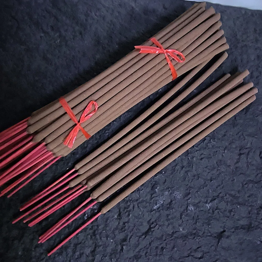 Incienso Natural OUDH de 600 Años, Varillas de Incienso de Madera de Águila de 48 cm de Largo y 1 cm de Ancho, Incienso de Bambú Grande para el Hogar, 10/20 Piezas/Lote