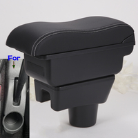 For Mitsubishi Attrage Mirage Armrest Box For Dodge Attitude Mitsubishi Space Star MLTSUBLSHI MLRAGE Car Armrest Storage Box