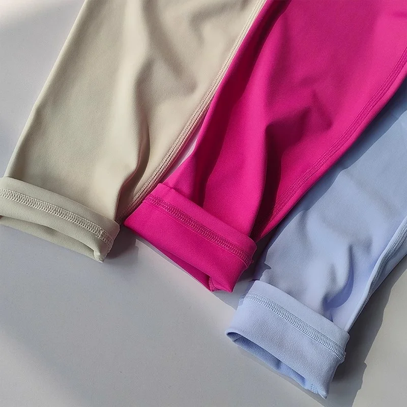 Cor sólida ginásio de fitness feminino conjunto yoga 2 peças sem costura cruz volta sutiã esportivo cintura alta leggings calça conjunto treino roupas esportivas