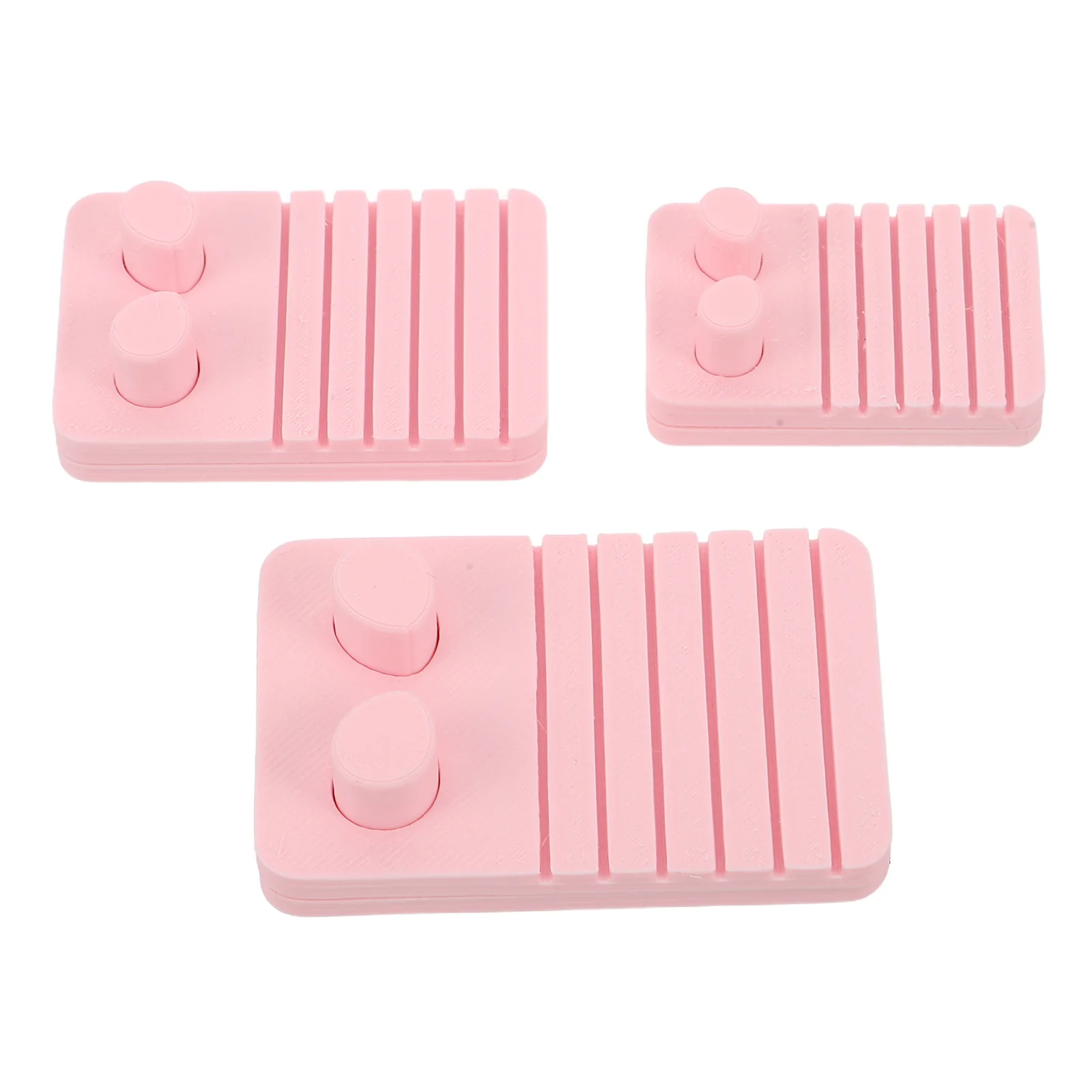 

3Pcs Clay Moulds Soft Polymer Clay Bow Mould Earring Pendant Moulds for Jewellery Making Small Bow Craft Tools