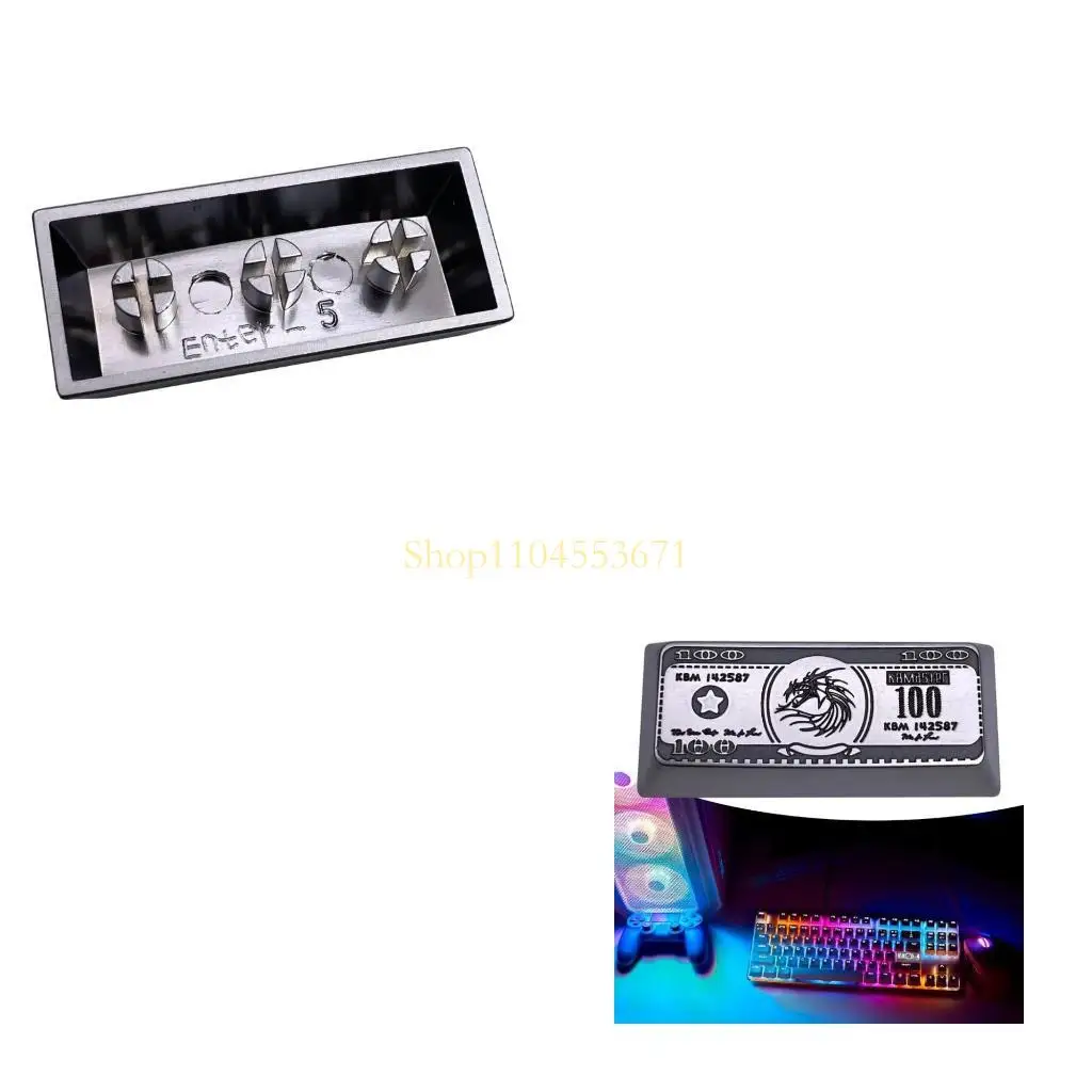 

Best Seller Zinc 2.25U Enter Keycap Enhances Typing Experience Compatible for Mechanical Keyboard Keycap