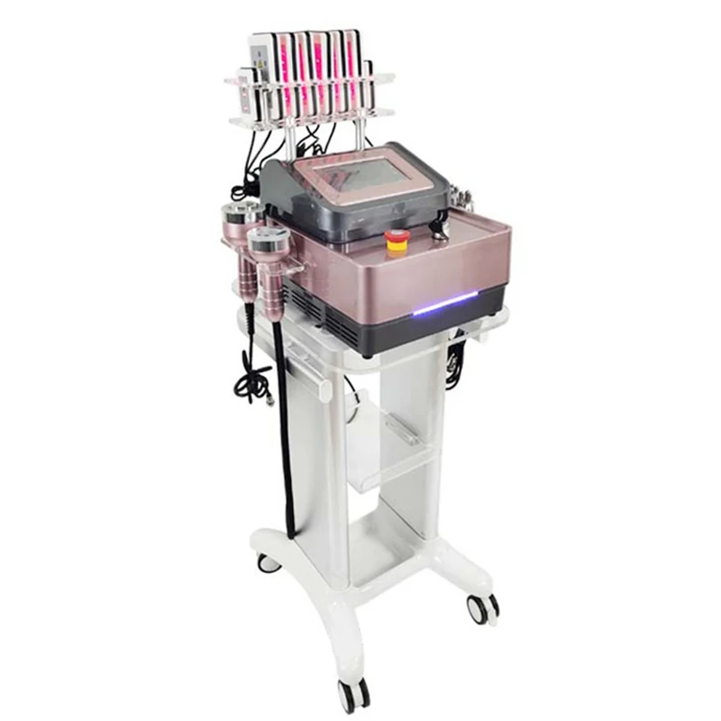 6 in 1 80 k/40 k Lipolaser อัลตราโซนิกสูญญากาศ Cavitation เครื่องลดน้ําหนัก Lipolaser Body Slimming สําหรับ Salon ลดไขมันสปา