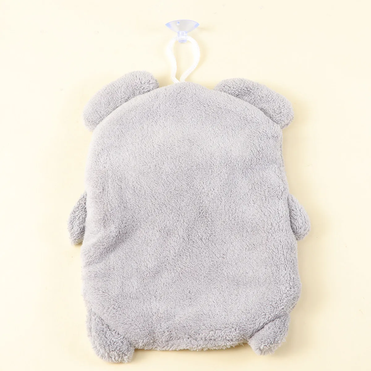 1Pcs Infant Towel Coral Fleece Soft Baby Bath Towel Grey Elephant Design Super Absorbent Naturally Quick Dry for Newborn Shower