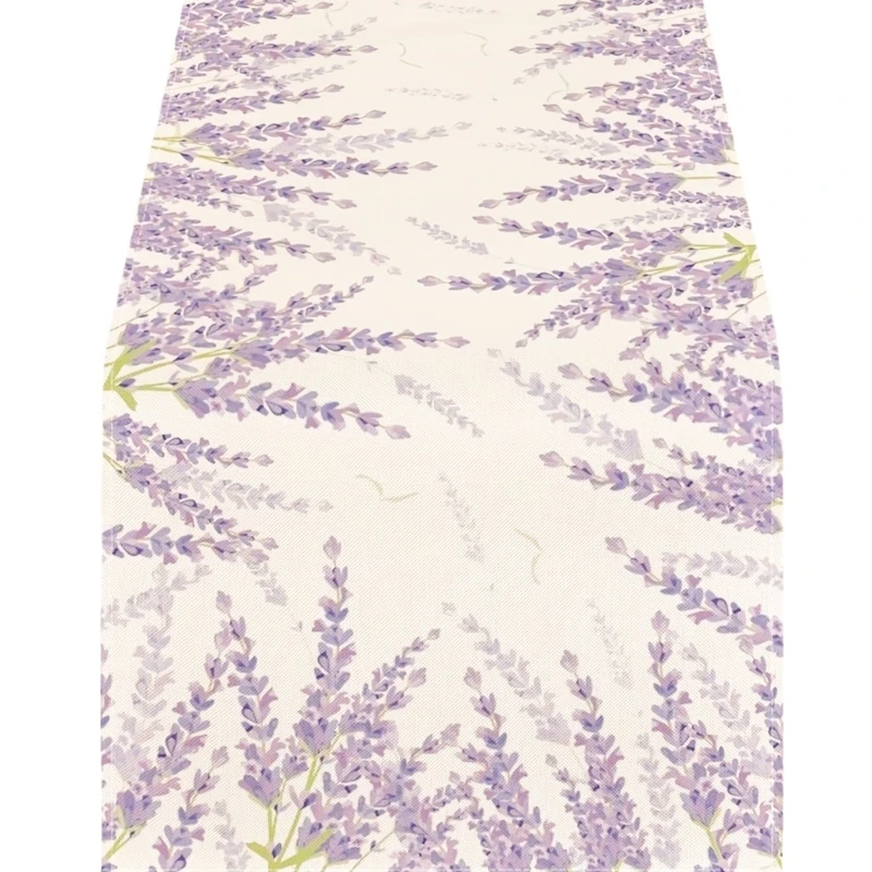 Lavender Spring Table Runner Table Decoration Wedding Birthday Parties Supply