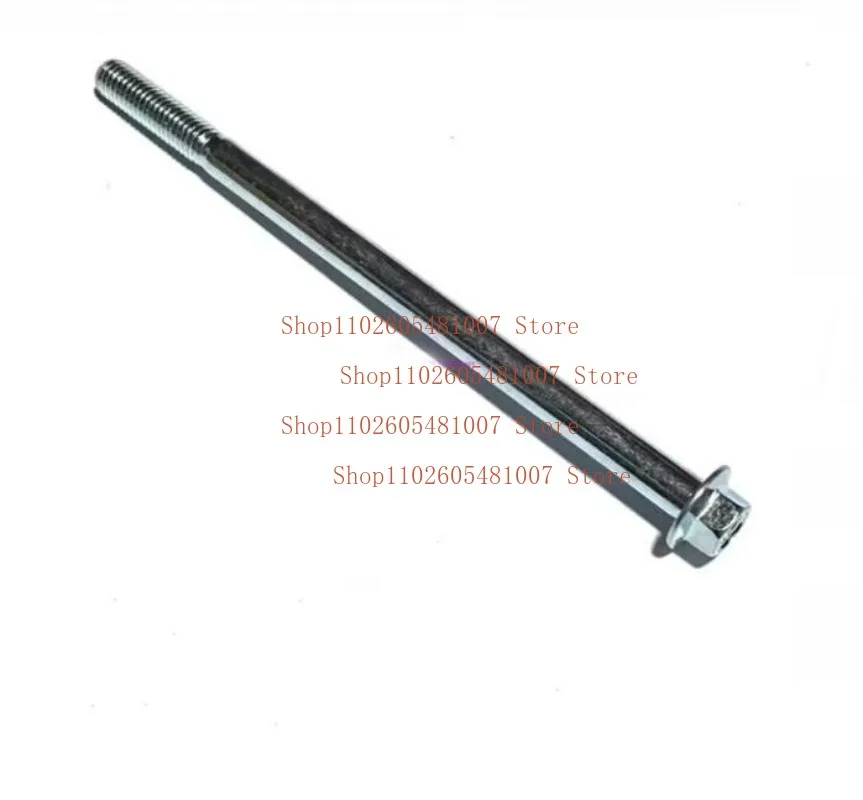 2pcs M10 X 1.25 200mm-400mm Carbon Steel Screws Flange Head Cap Bolts