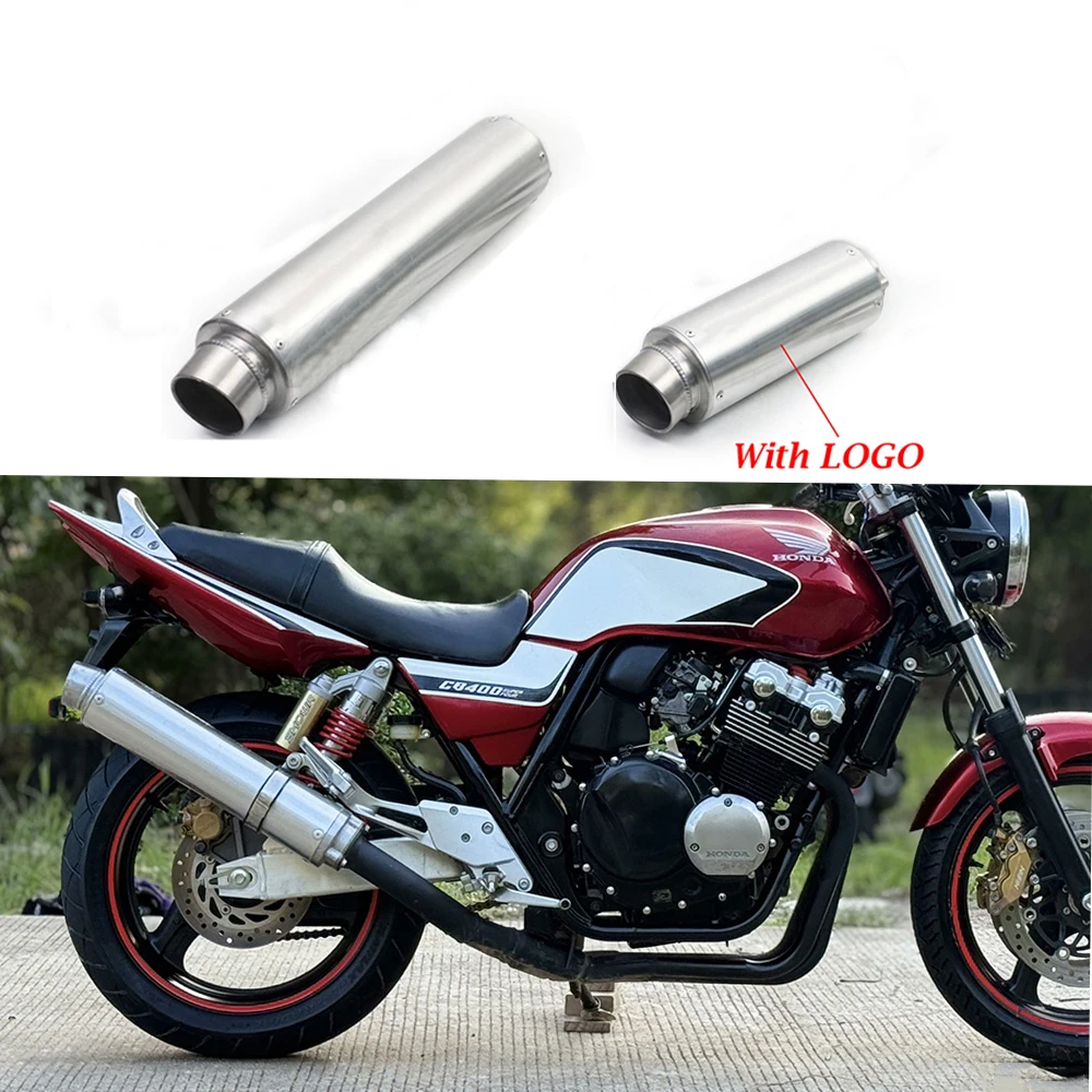 Wholesale Price Universal Motorcycle Exhaust Pipe Muffler Escape Moto For CB500X GSXR ZX6R ZX10R CB400 CB500F view 6