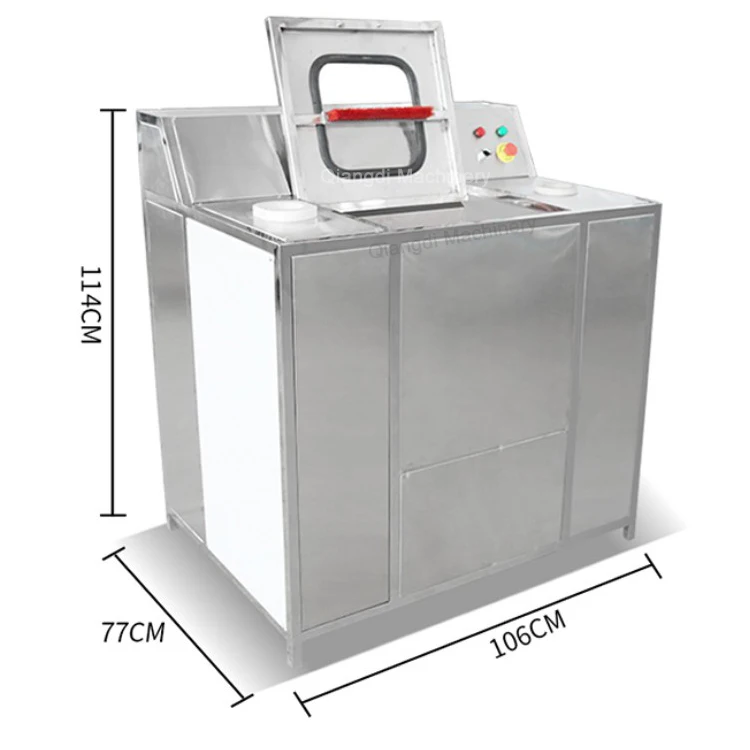 آلة تنظيف غسيل الحاويات الصغيرة شبه الأوتوماتيكية بسعة 5 جالون #5