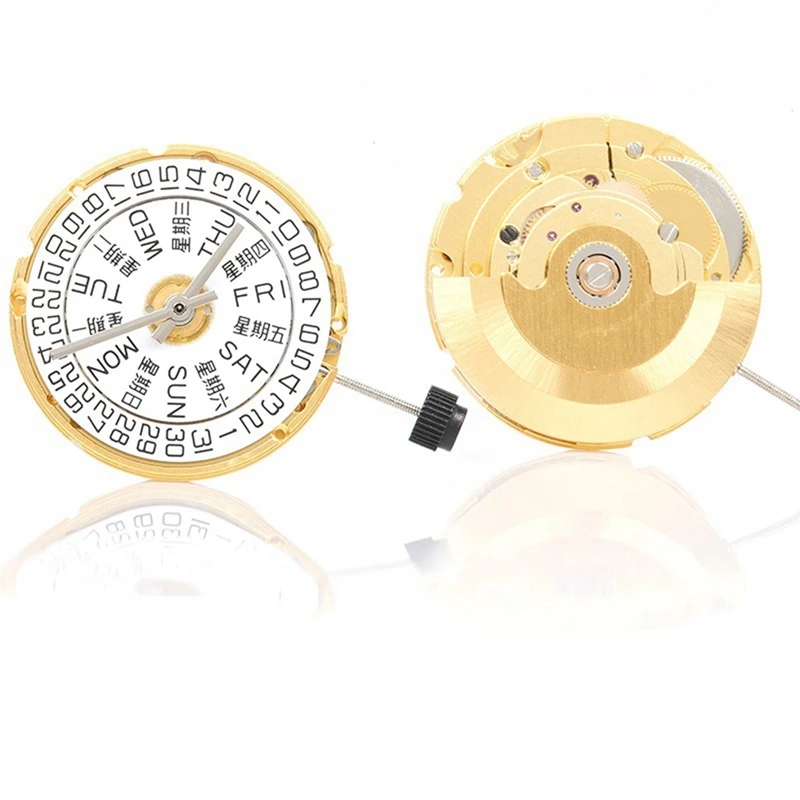 

2836 Watch Movement With Week Plate +Calendar Plate High-Precision Automatic Mechanical Movement