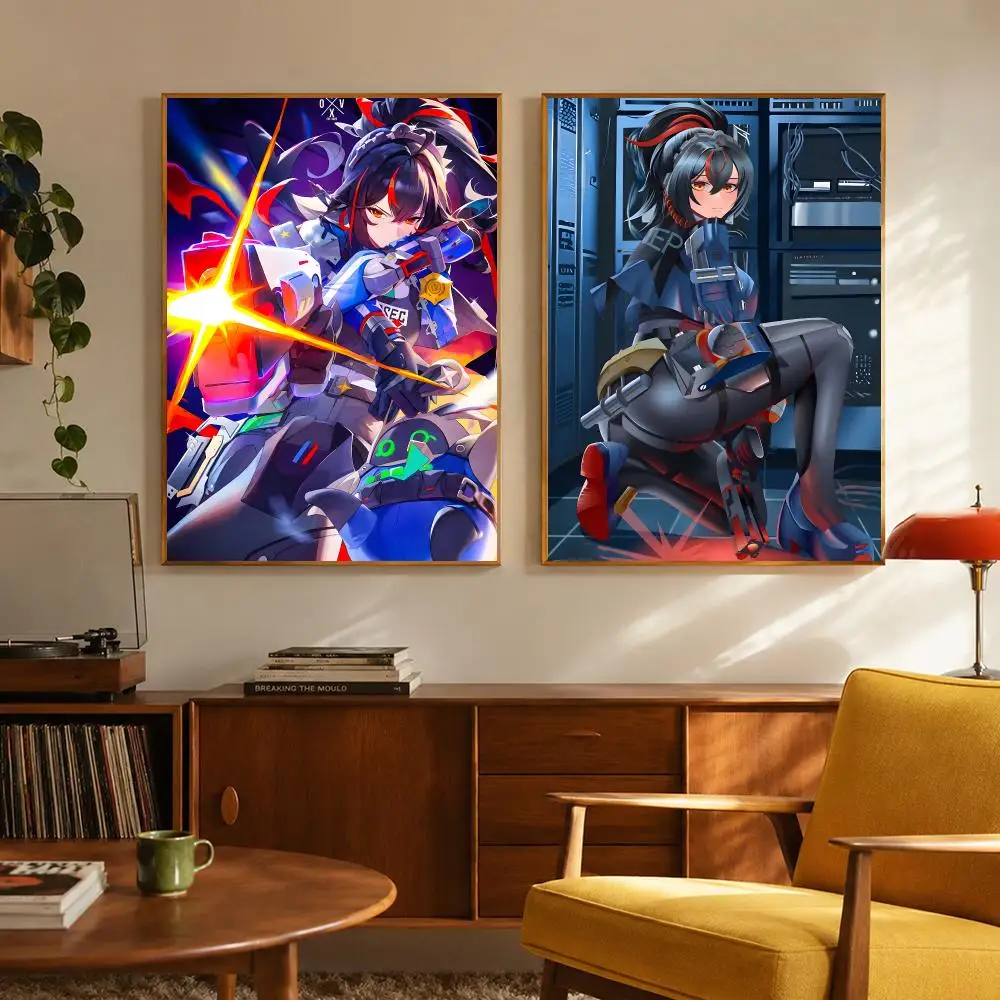 Game character Zenless Zone Zero Zhu Yuan Poster Stylish Home Interior Art & Beautiful Room Decoration