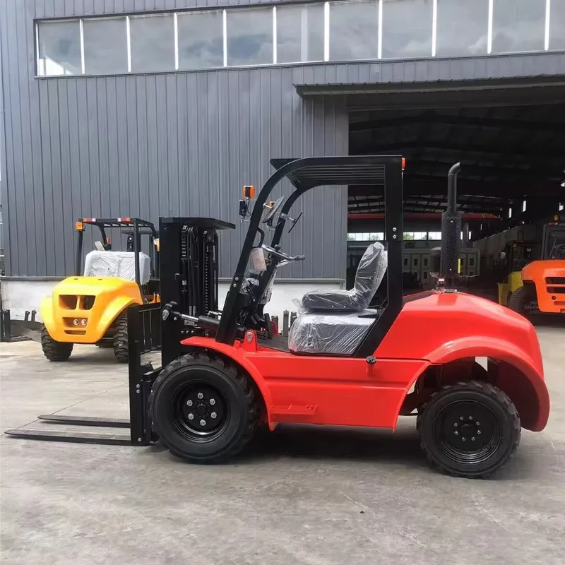 رافعة شوكة ديزل عالية الجودة 1.5 طن 2.5 طن 3 طن 4000 رطل 5000 رطل حاوية مستودع المزرعة رفع رافعة شوكية غاز البترول المسال