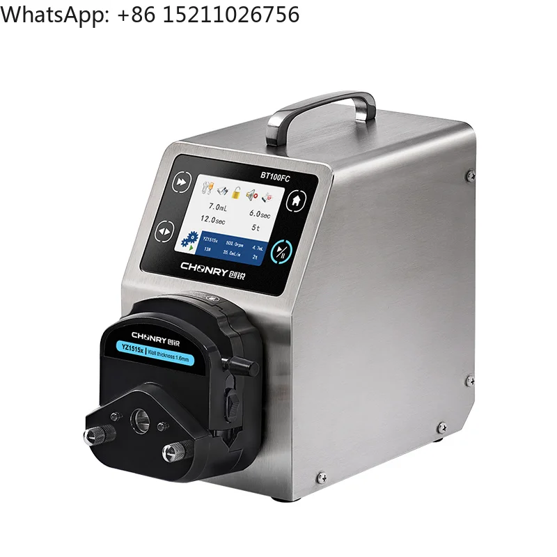 BT100FC Small Automatic AC Peristaltic Pump With Display