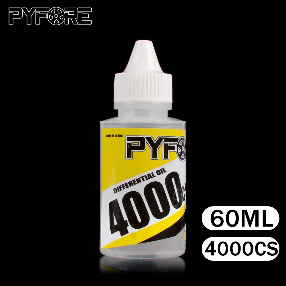 PYFORE Differentieelolie 60 ml 1000CS 2000CS 3000CS 5000CS 6000CS 8000CS 9000CS 10000CS voor RC Model Auto Crawler Buggy Truck - afbeelding 1