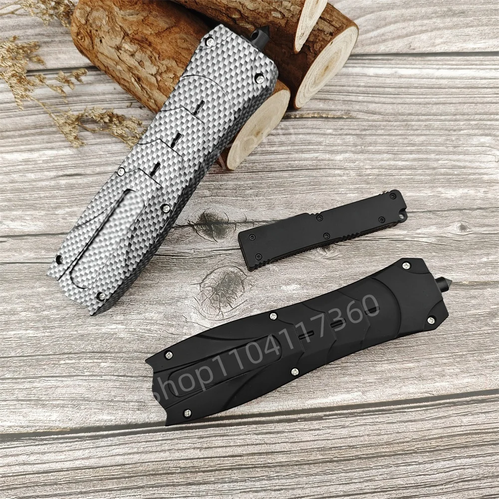 Outdoor Knife Pocket Knife 440C Blade ABS / Aluminum Alloy Handle Halloween Gifts Camping Hiking Survival Hunting Tools