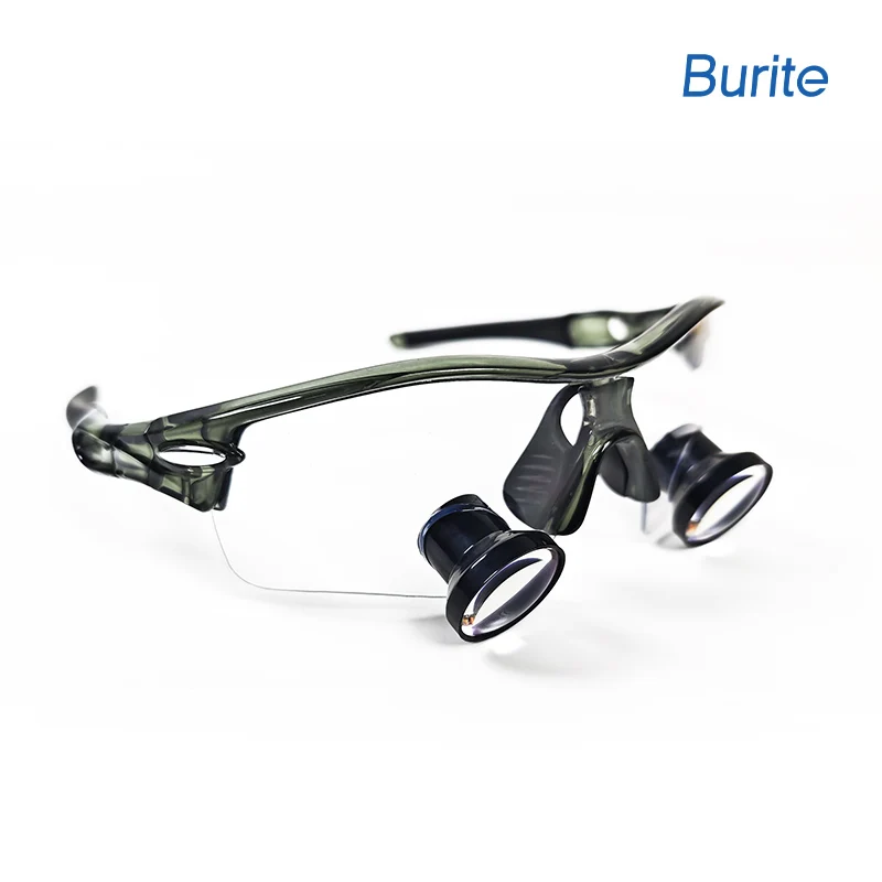 

Burite New Arrival TTL Loupes 2.5X/3.0X/3.5X(Through The Lenses) IPD 52-72mm Customized Dental Surgical Loupes（2.5X/3X/3.5X TTL)