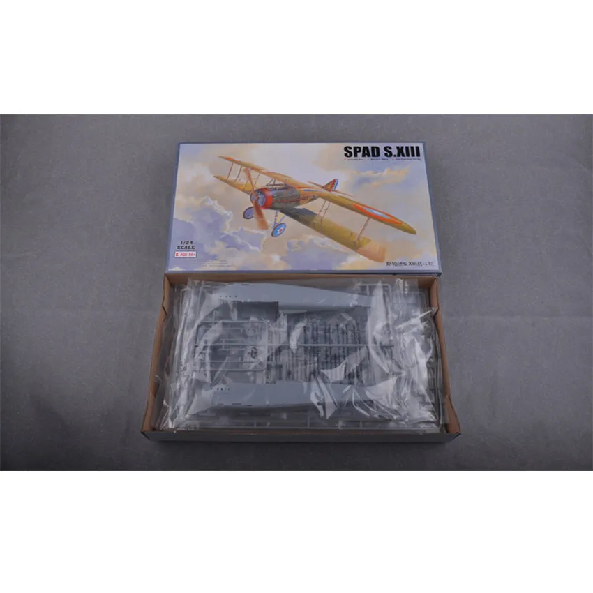 

Merit масштаб 1/24 Spad S.XIII истребитель военный пластиковый самолет сборка модели здания # 62401