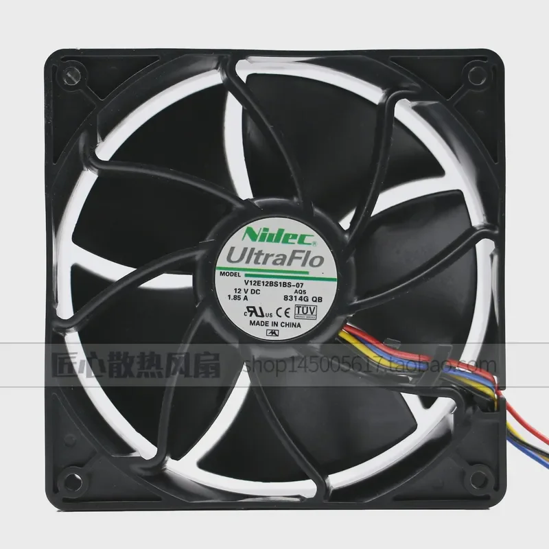 Nidec V12E12BS1B5-07 12V 1.85A 12038 Ant S7 S9 Dedicated Cooling Fan for Antminer
