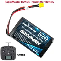 RadioMaster BOXER TX16S Original Transmitter 2S 7.4V 6200mAh Lipo Battery Universal Module Batteries Remote Control