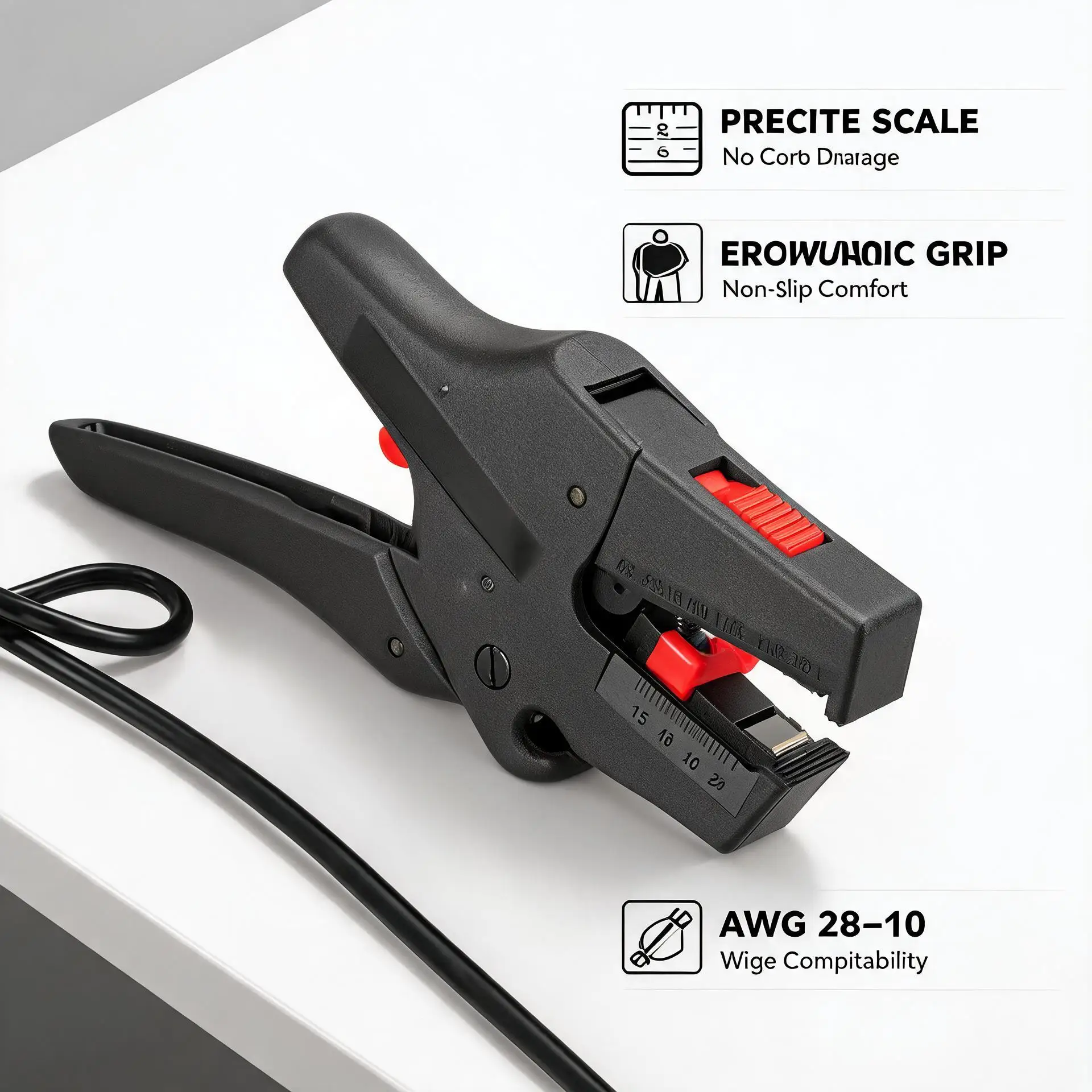 Self Adjusting Wire Stripper Pliers 0.08-6mm Automatic Insulation Wire Stripping Cutter for Electrical Cable Repair Hand Tool