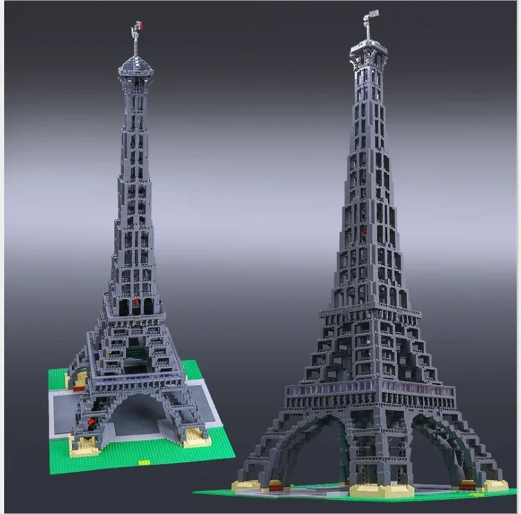 30009 17002 10181 Compatible Eiffel Tower 10181 Lepin 17002 Eiffel Tower 3478pcs Model Building Kits Set Brick Toys