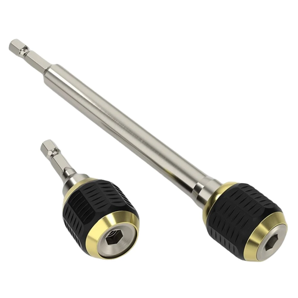 

60/150MM Hexagonal Shank Big Head Pop-Up Quick Release Self-Locking Adapter Drill Driver Extended Quick Conversion Bit