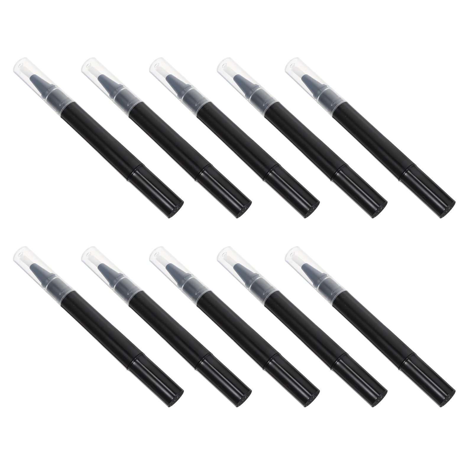 

10Pcs Nail Polish Empty Twisting Manicure Pens Lip Gloss Applicator Brush Pen Portable Essential Oil Container Nail Nutrition