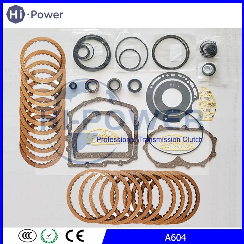 

42RLE A606 A604 Transmission Overhaul Rebuild Kit Friction Plates For CHRYSLER DODGE EAGLE PLYMOUTH Gearbox Oil Seal Repair Kit