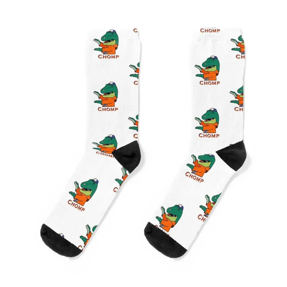 

Albert gator chomp Socks anti slip football custom aesthetic Stockings Boy Socks Women's