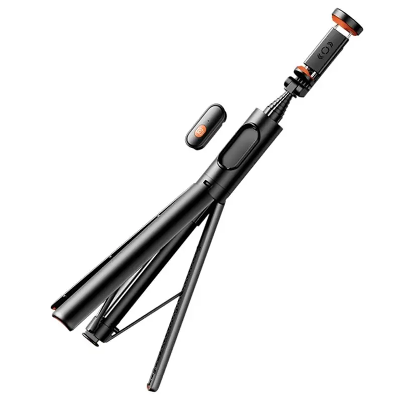 

B27B Portable Automatic Phone Tripod Extendable Selfie Stick With Remote Control Selfie Stick Cell Phone Stand Mount Holder